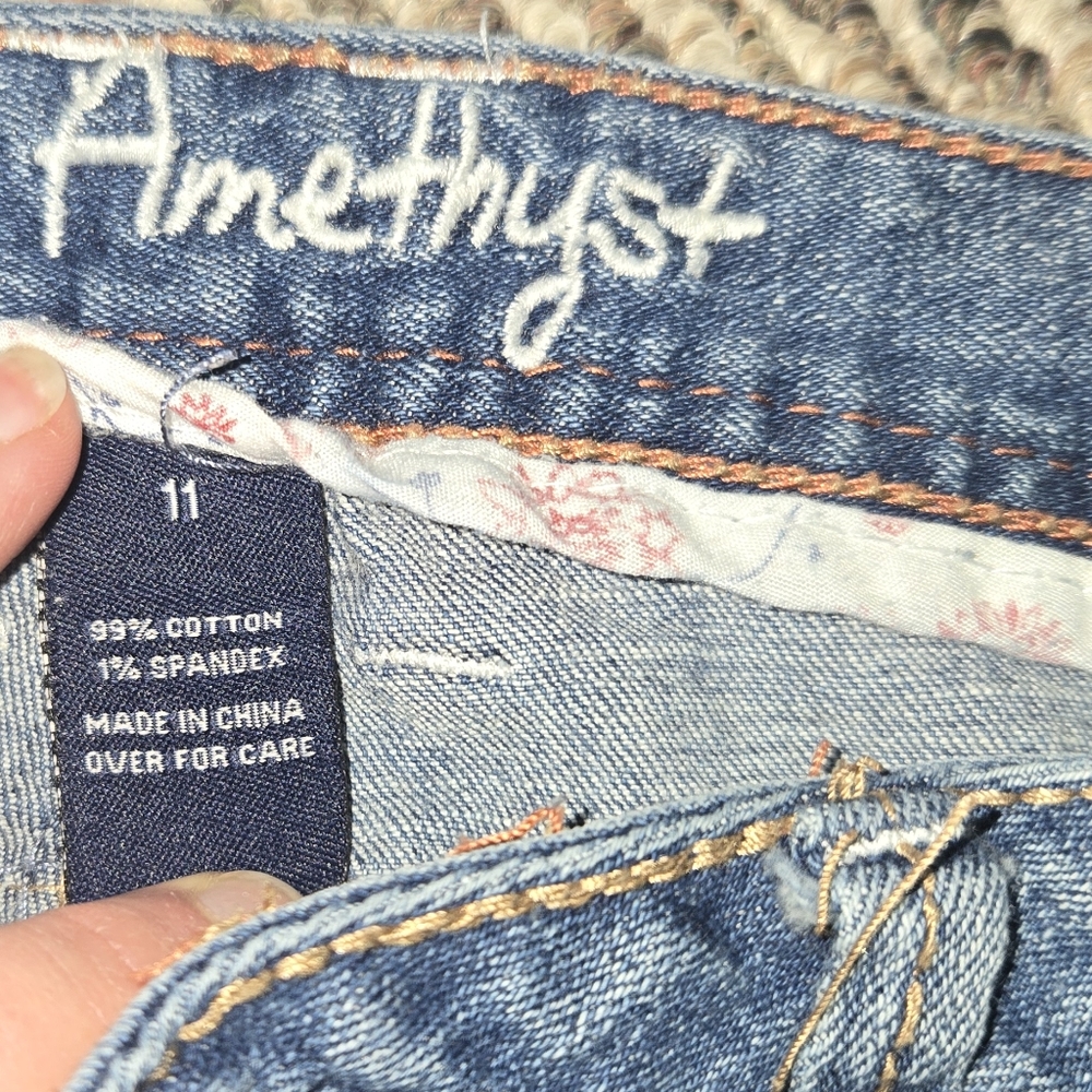 Amethyst Jeans Flare Jeans Size 11 - Picture 3 of 3